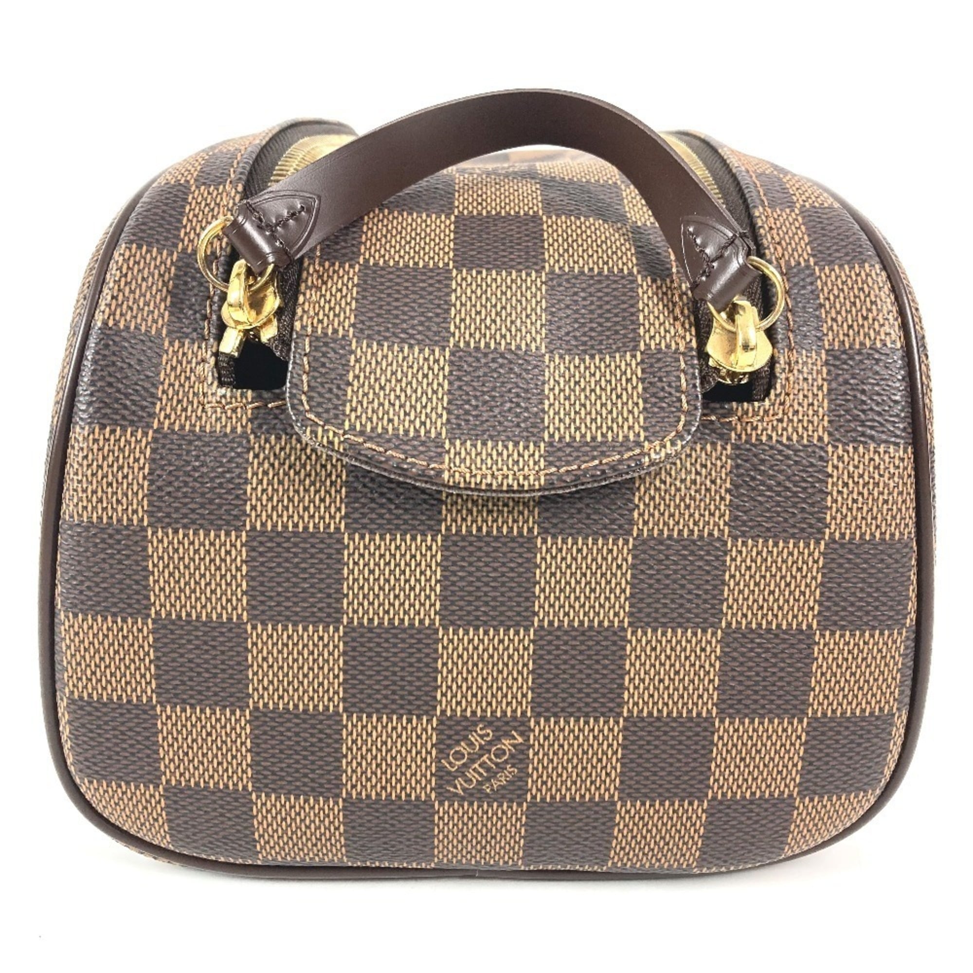 Louis Vuitton Brown Ebene Damier Canvas Pouch