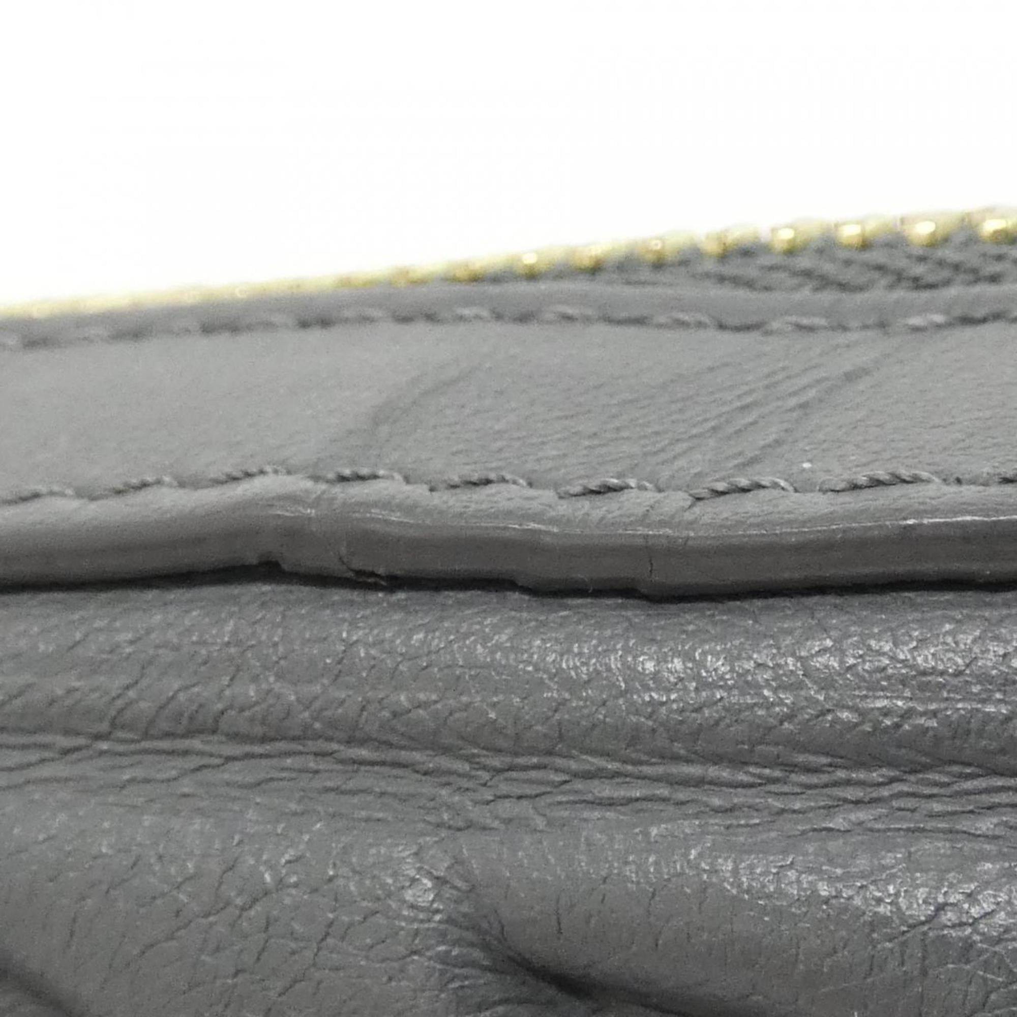 Louis Vuitton Gold Leather Shoulder Bag