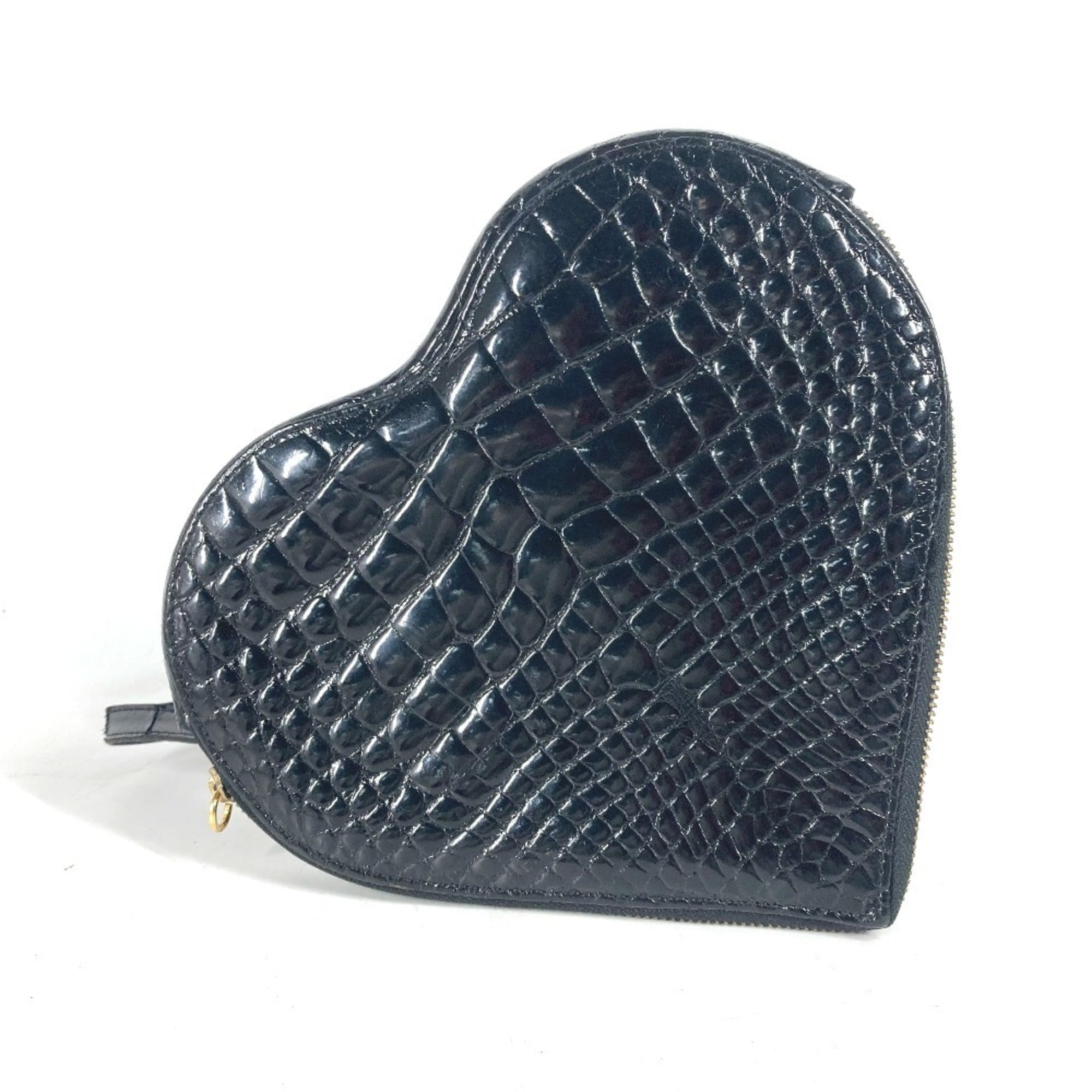 Fendi Black Leather Backpack