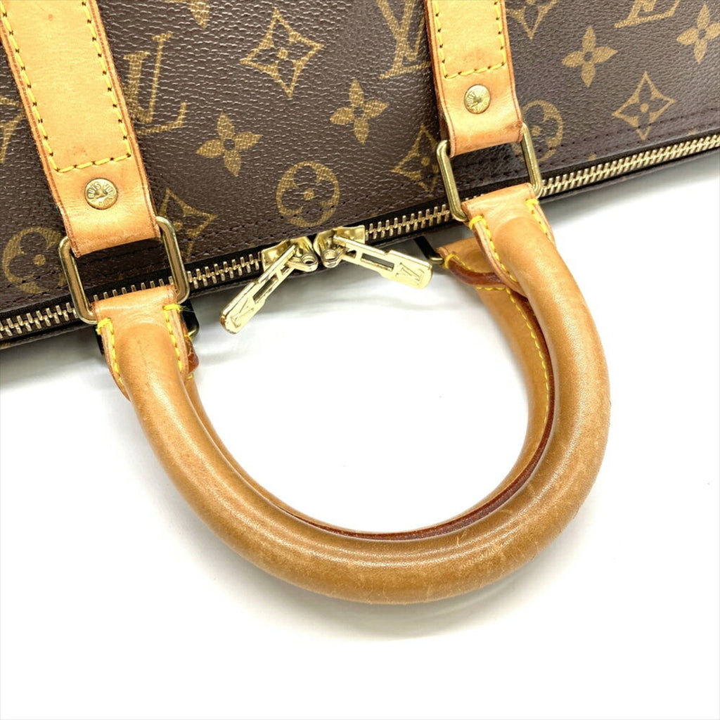Louis Vuitton Brown Monogram Canvas Boston Bag