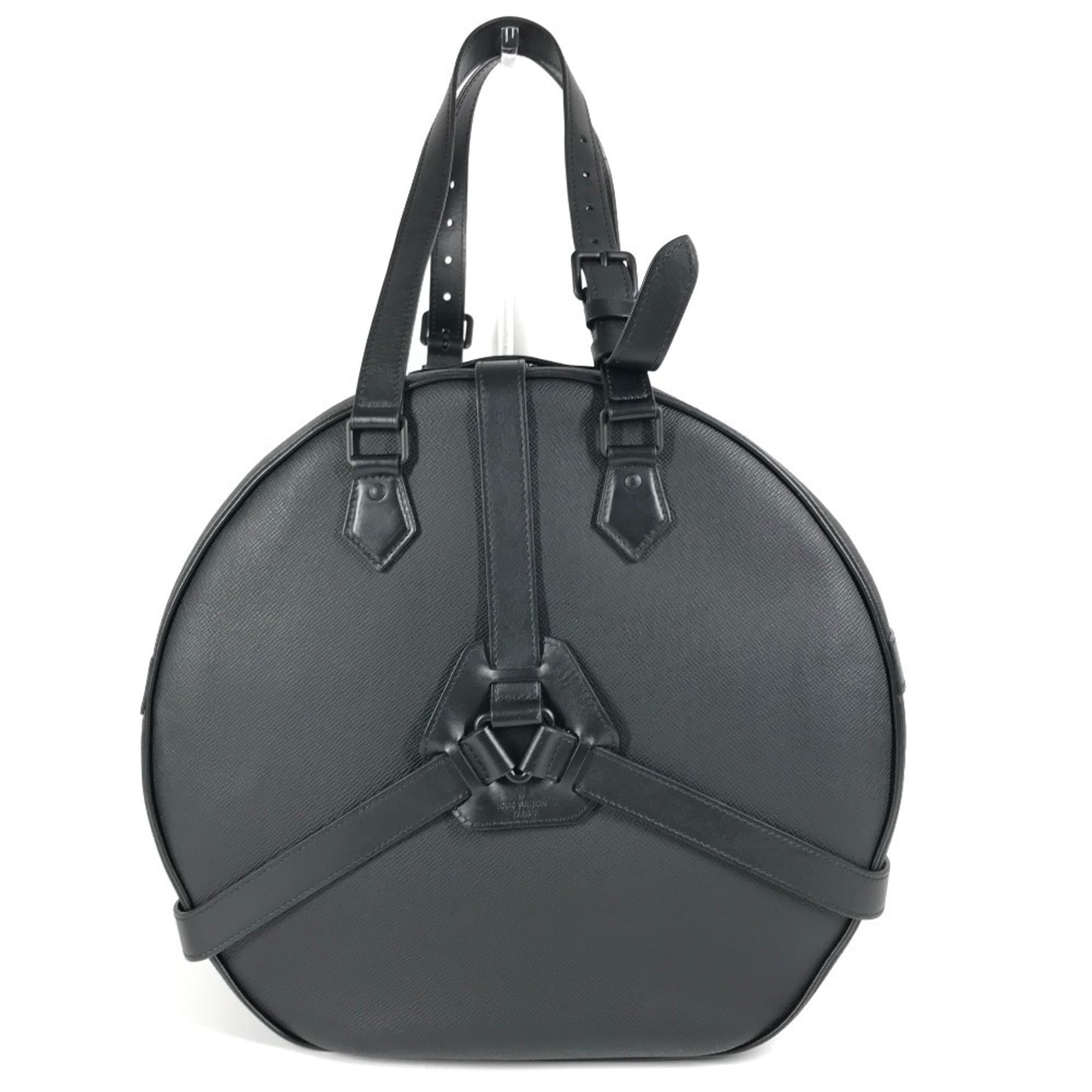 Louis Vuitton Taiga Ardoise Black Taiga Leather Pochette Shoulder Bag