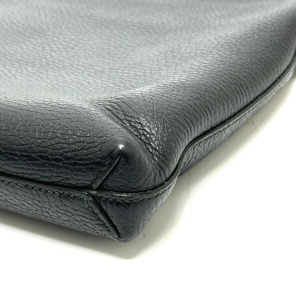 Gucci Black Leather Clutch Bag (Pre-Owned)