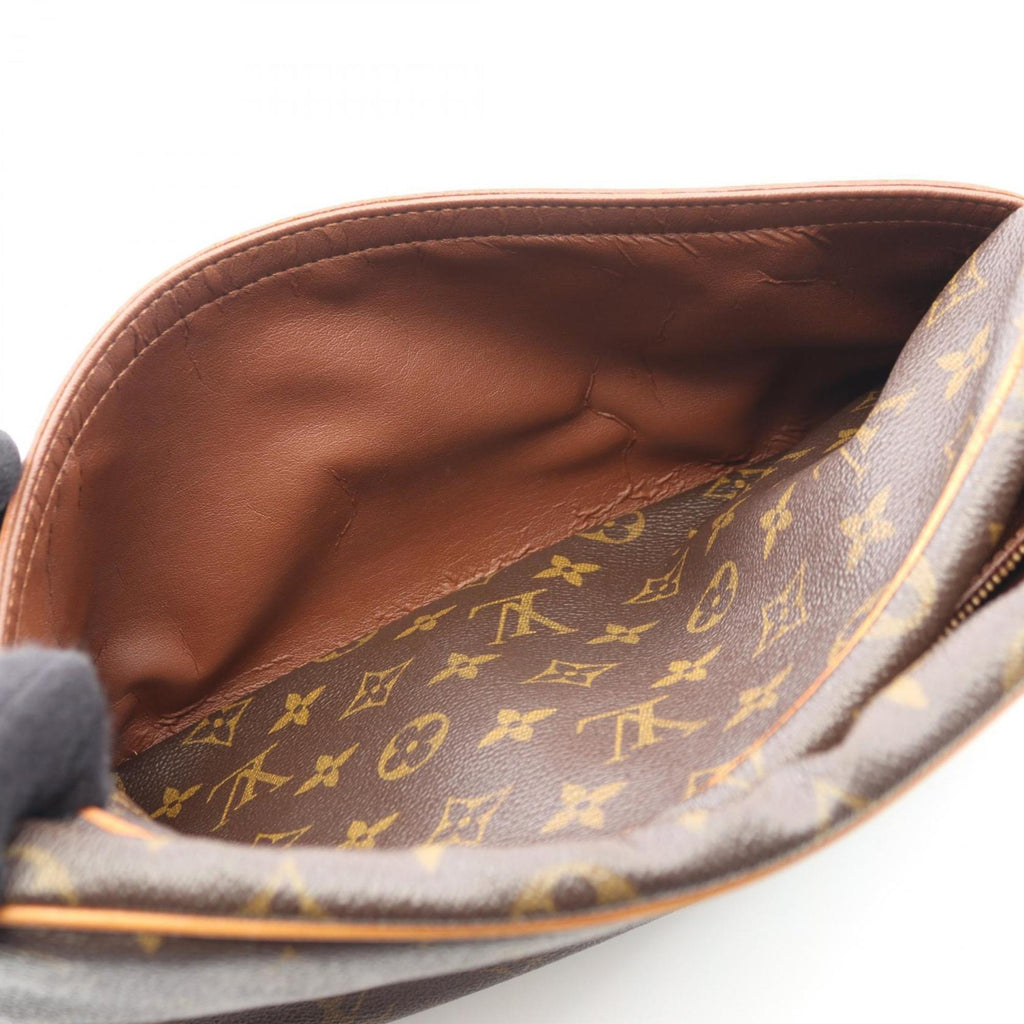 Louis Vuitton Brown Coated Canvas Pvc Monogram Leather Shoulder Bag