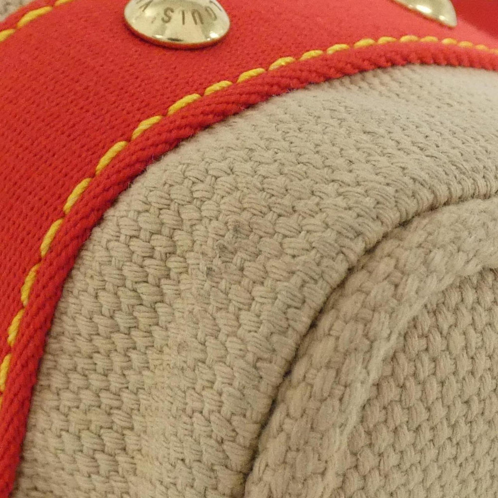 Louis Vuitton Beige Canvas Handbag