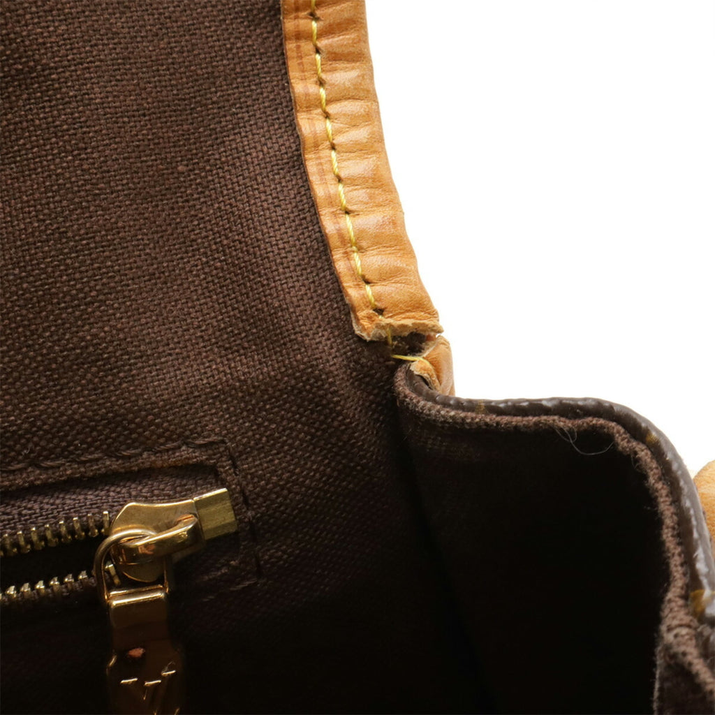 Louis Vuitton Brown Monogram Canvas Shoulder Bag