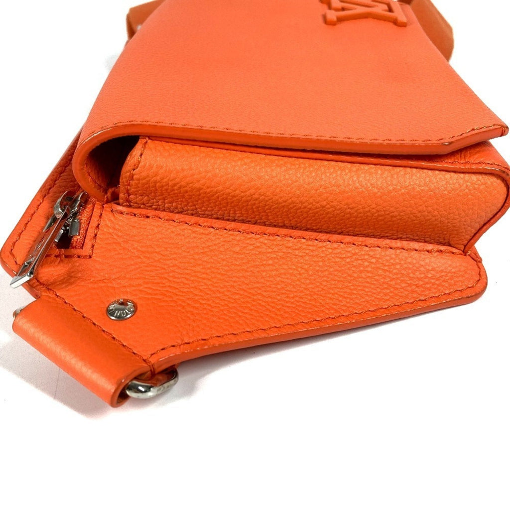 Louis Vuitton Orange Leather Fanny Pack Shoulder Bag