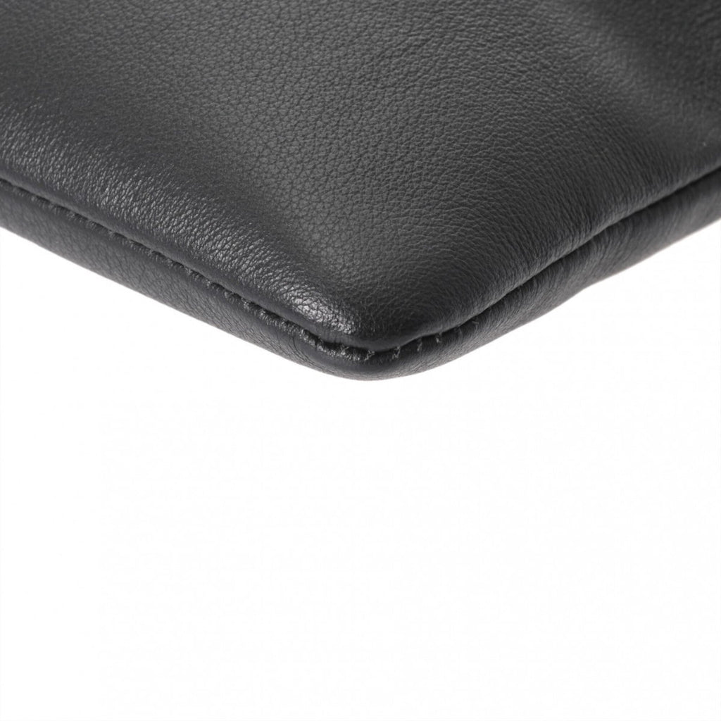 Balenciaga Black Leather Pouch