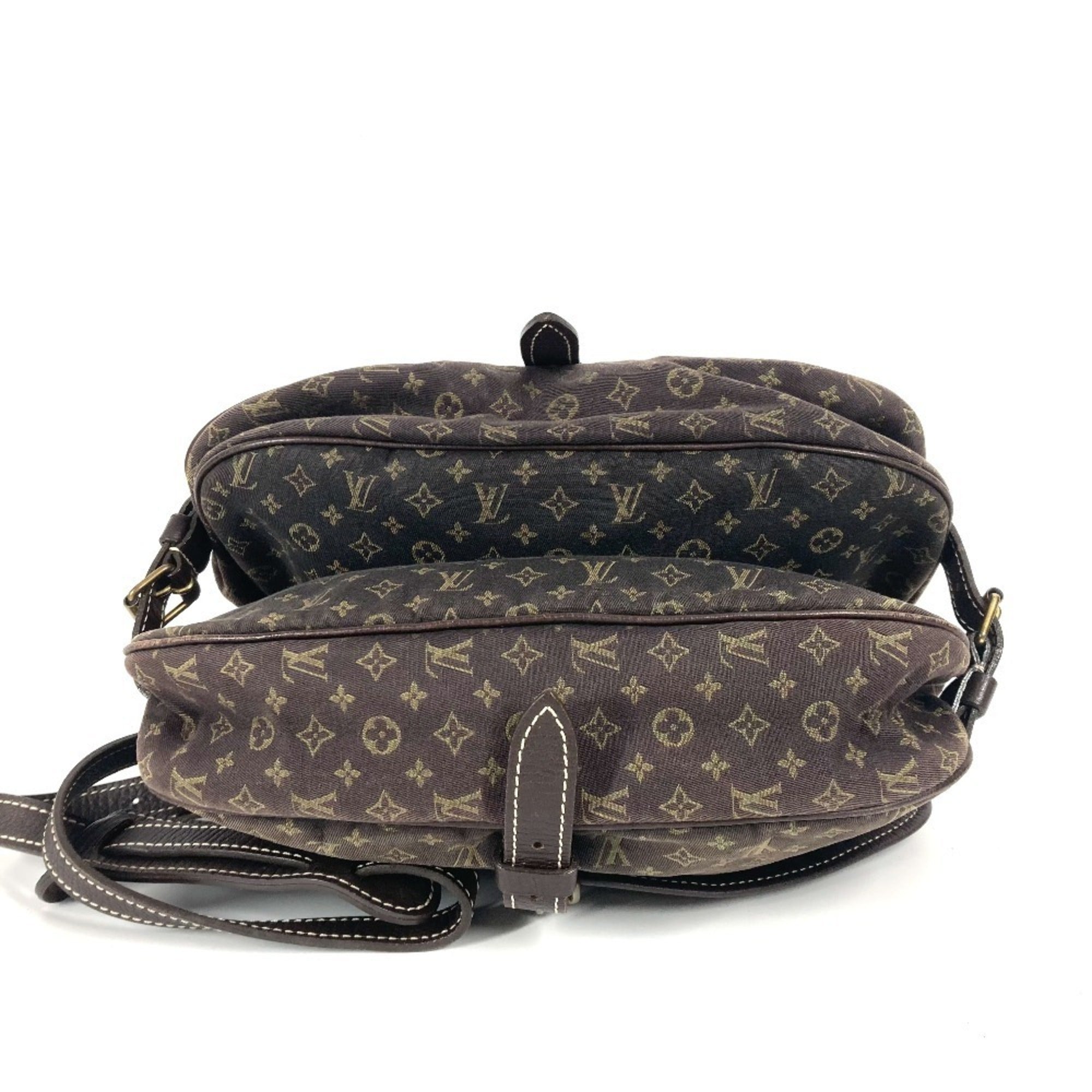 Louis Vuitton Brown Fusain Monogram Mini Lin Shoulder Bag
