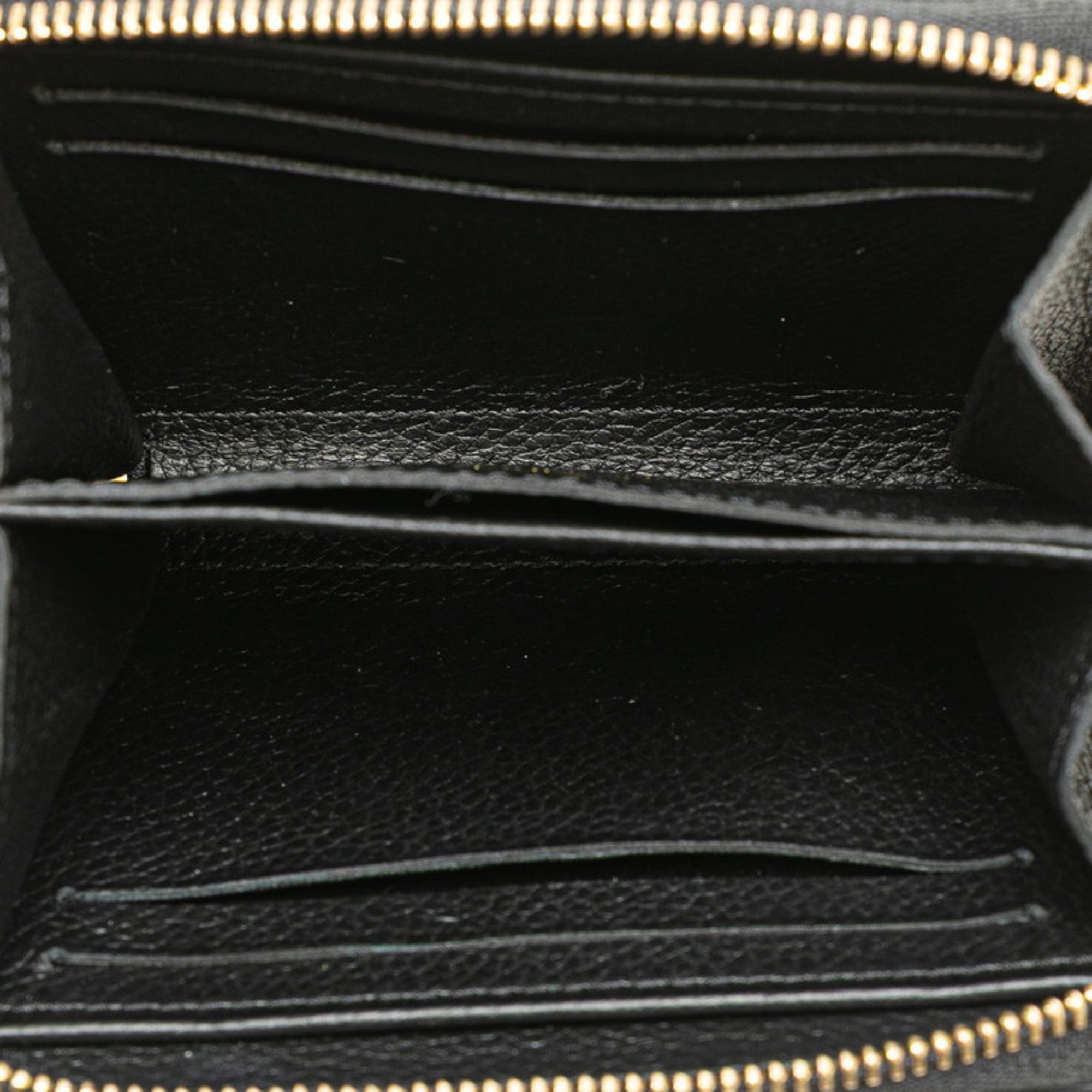 Louis Vuitton Black Noir Leather Coin Purse/Coin Case