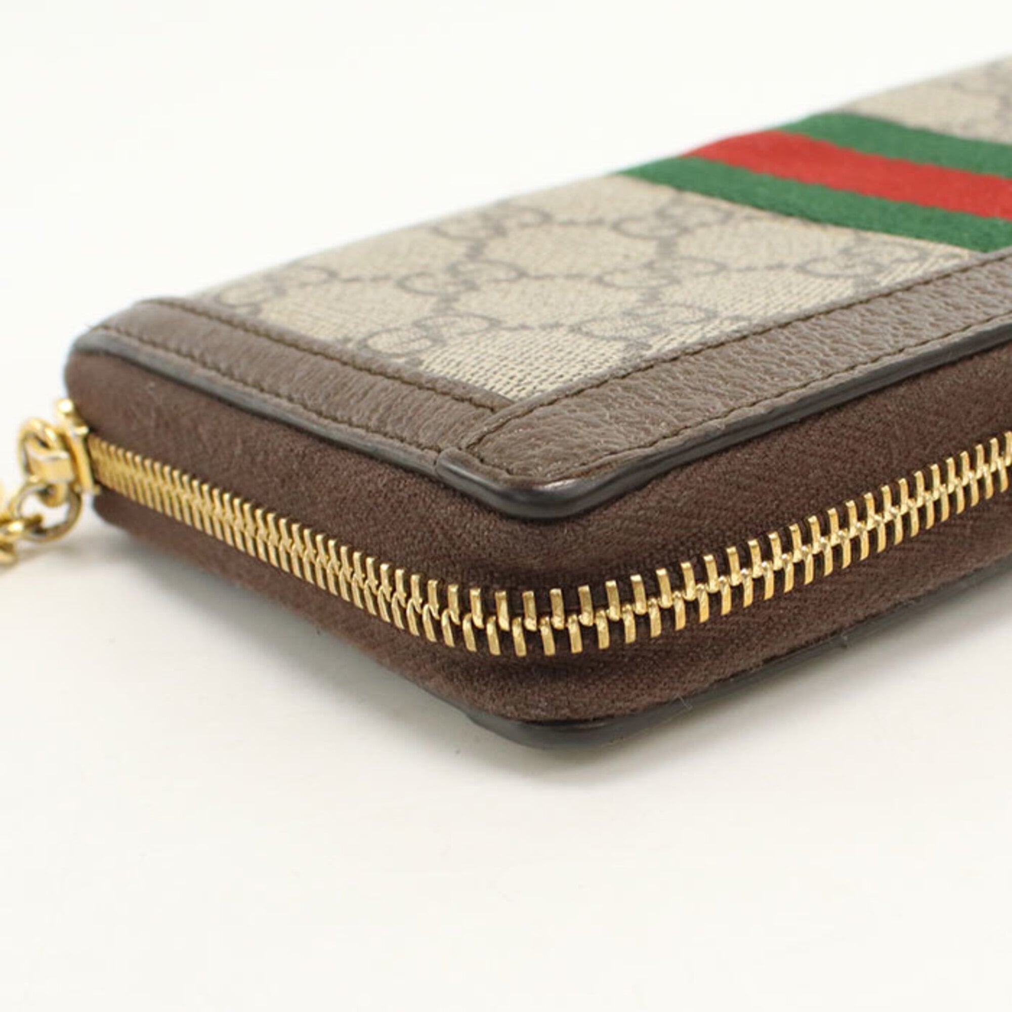Gucci Beige Pvc Long Wallet (Bi-Fold) (Pre-Owned)