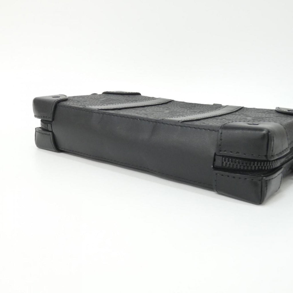 Louis Vuitton Taurillon Black Leather Shoulder Bag