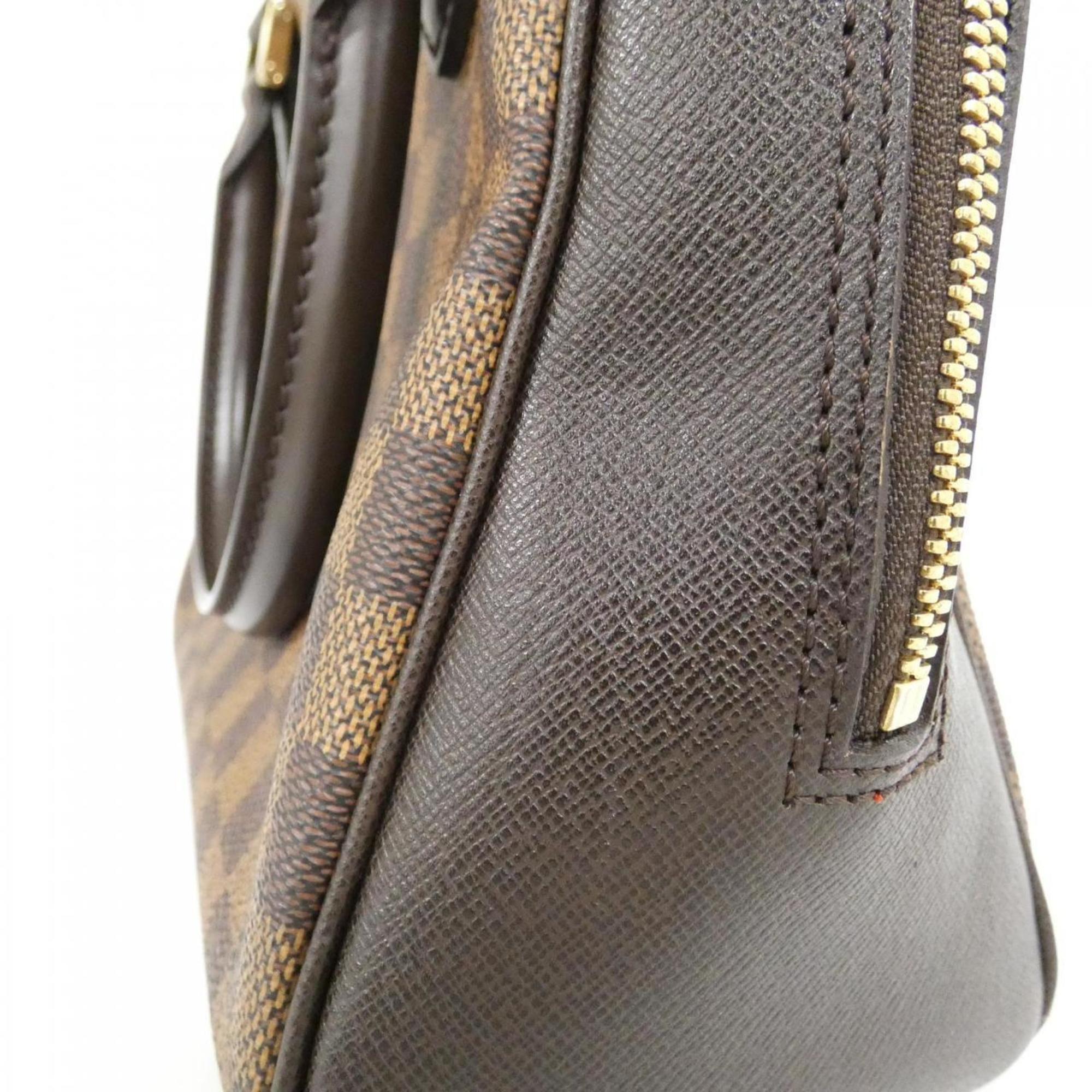 Louis Vuitton Ebene Coated Canvas Handbag