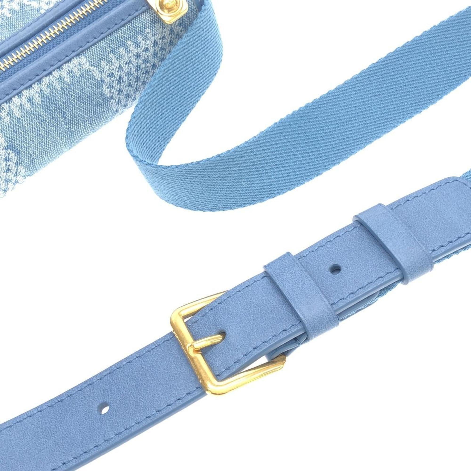 Louis Vuitton Blue Denim Canvas Shoulder Bag