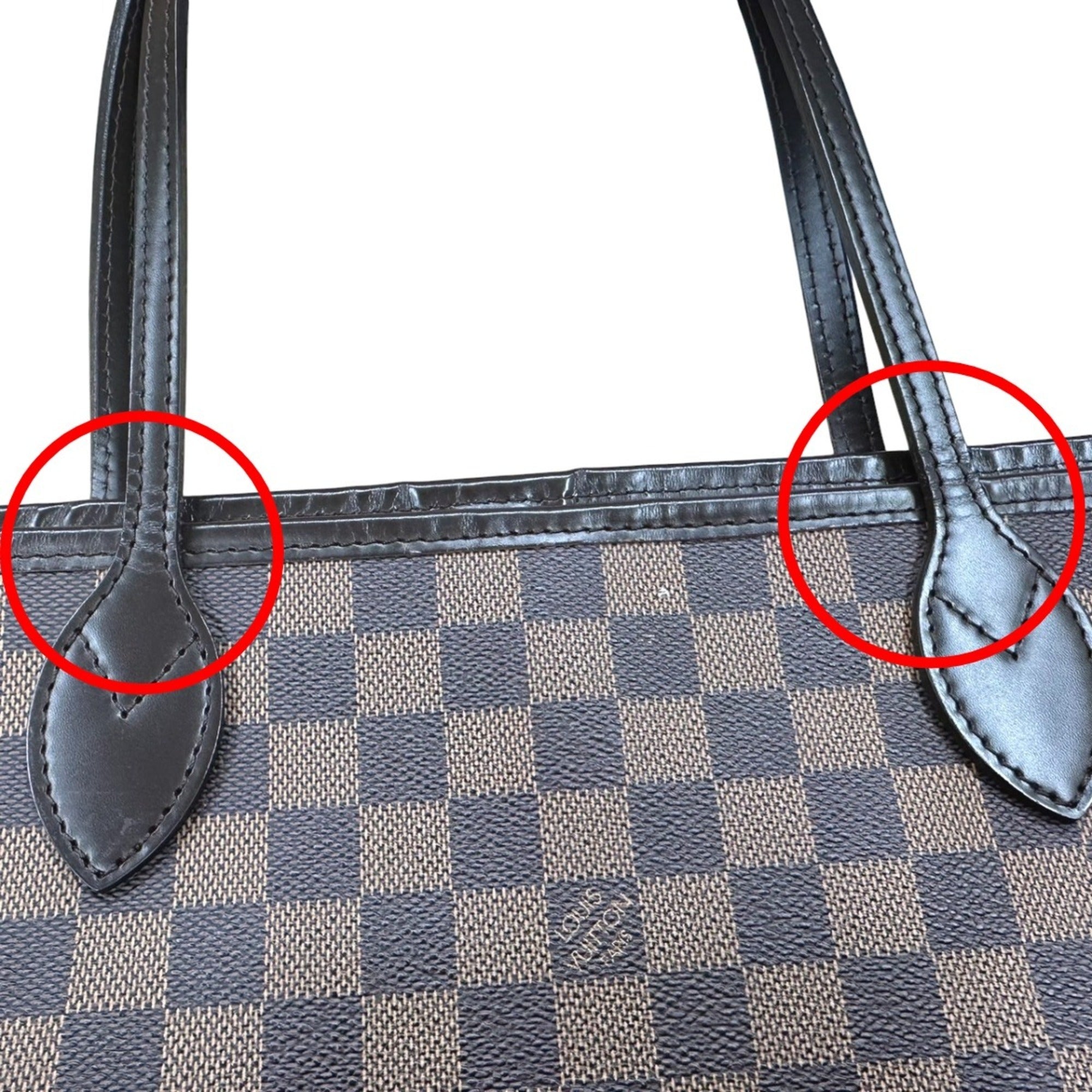 Louis Vuitton Damier Brown Damier Canvas Tote Bag