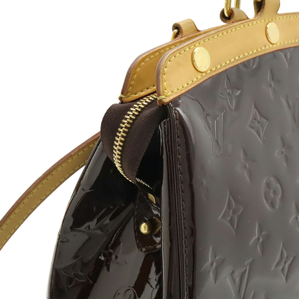 Louis Vuitton Amarante Monogram Vernis Handbag Shoulder Bag Tote Bag