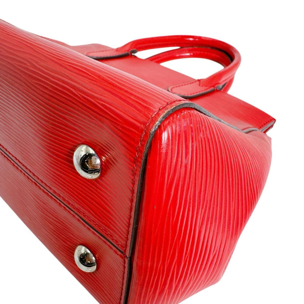 Louis Vuitton Red Color Epi Leather Handbag