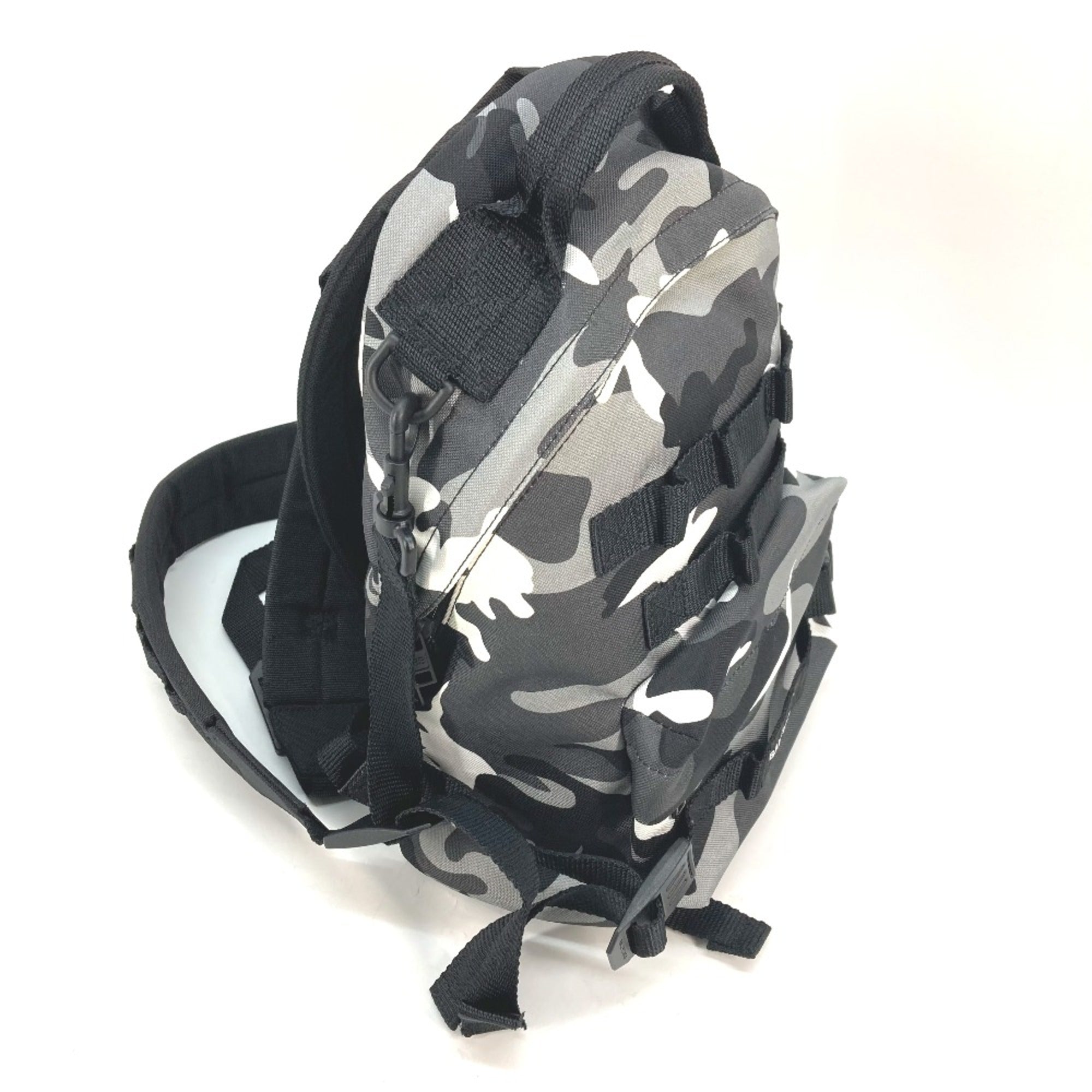 Balenciaga Gray Cloth Backpack