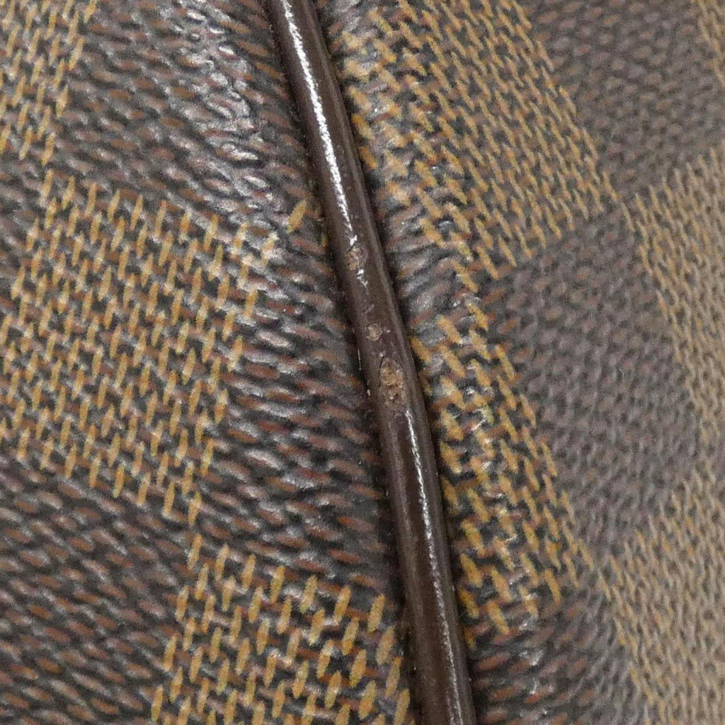 Louis Vuitton Brown Coated Canvas Handbag