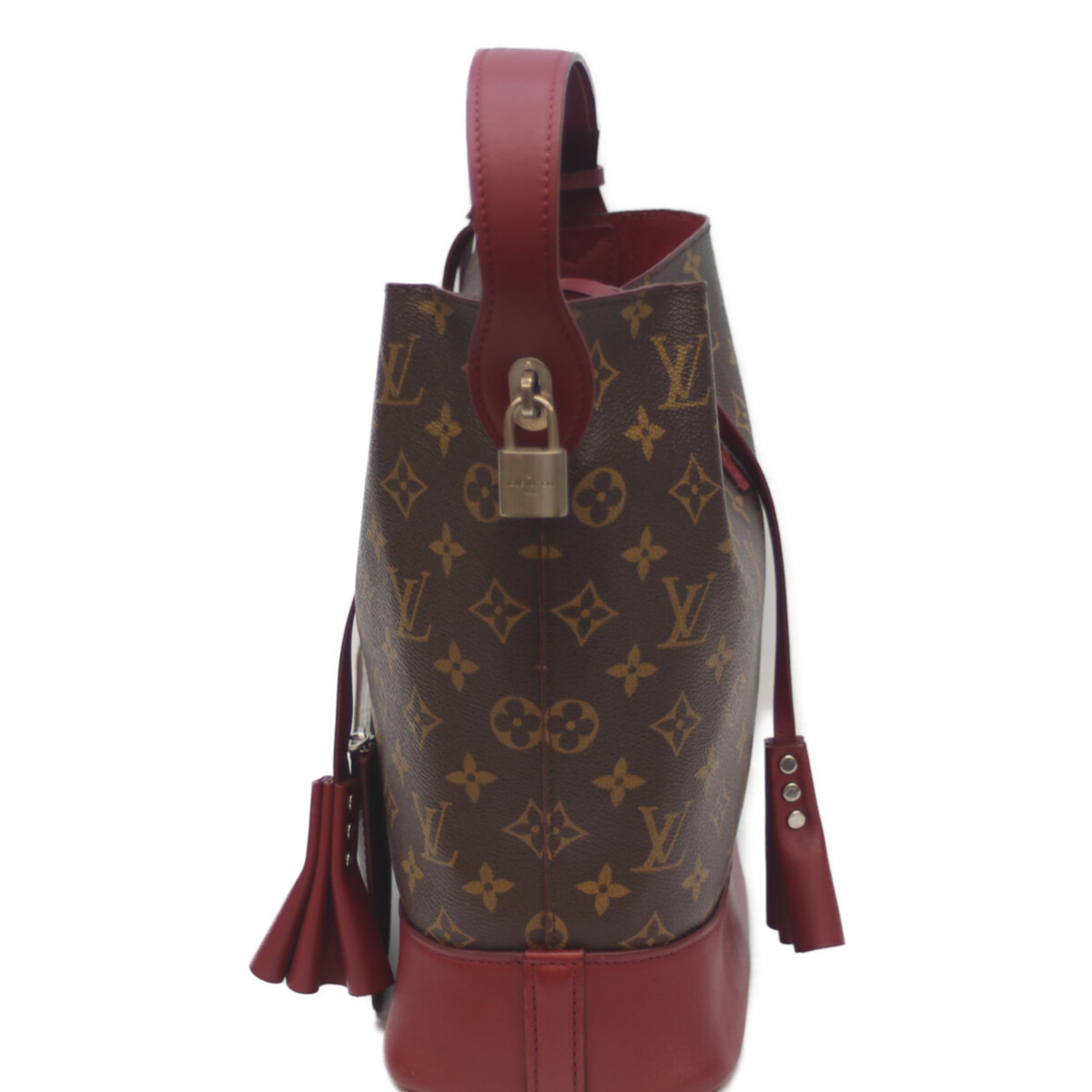 Louis Vuitton Bordeaux Brown Monogram Pouch Shoulder Bag