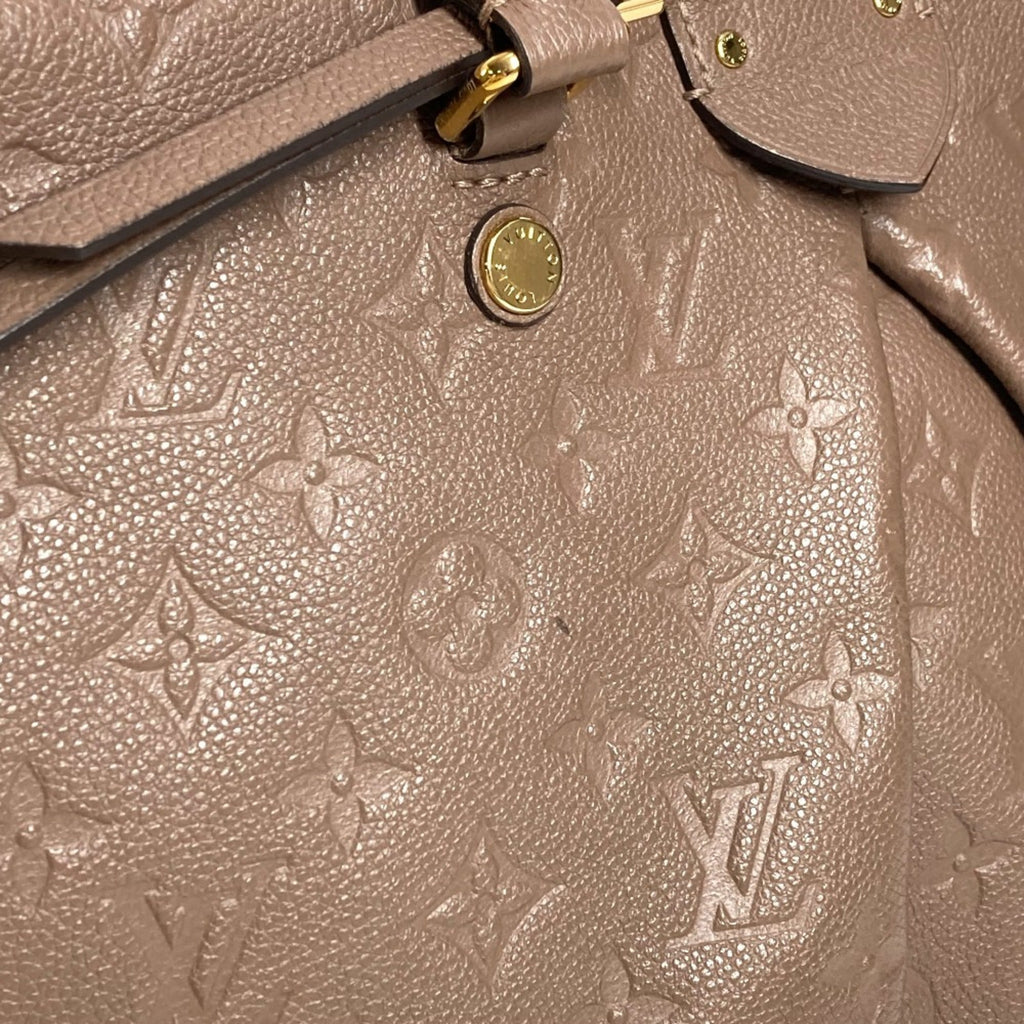 Louis Vuitton Monogram Empreinte Beige Monogram Empreinte Handbag Shoulder Bag