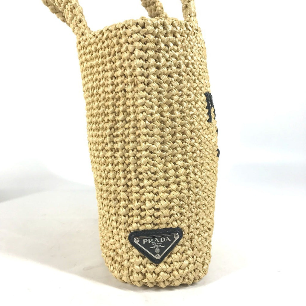 Prada Raffia Handbag Tote Bag