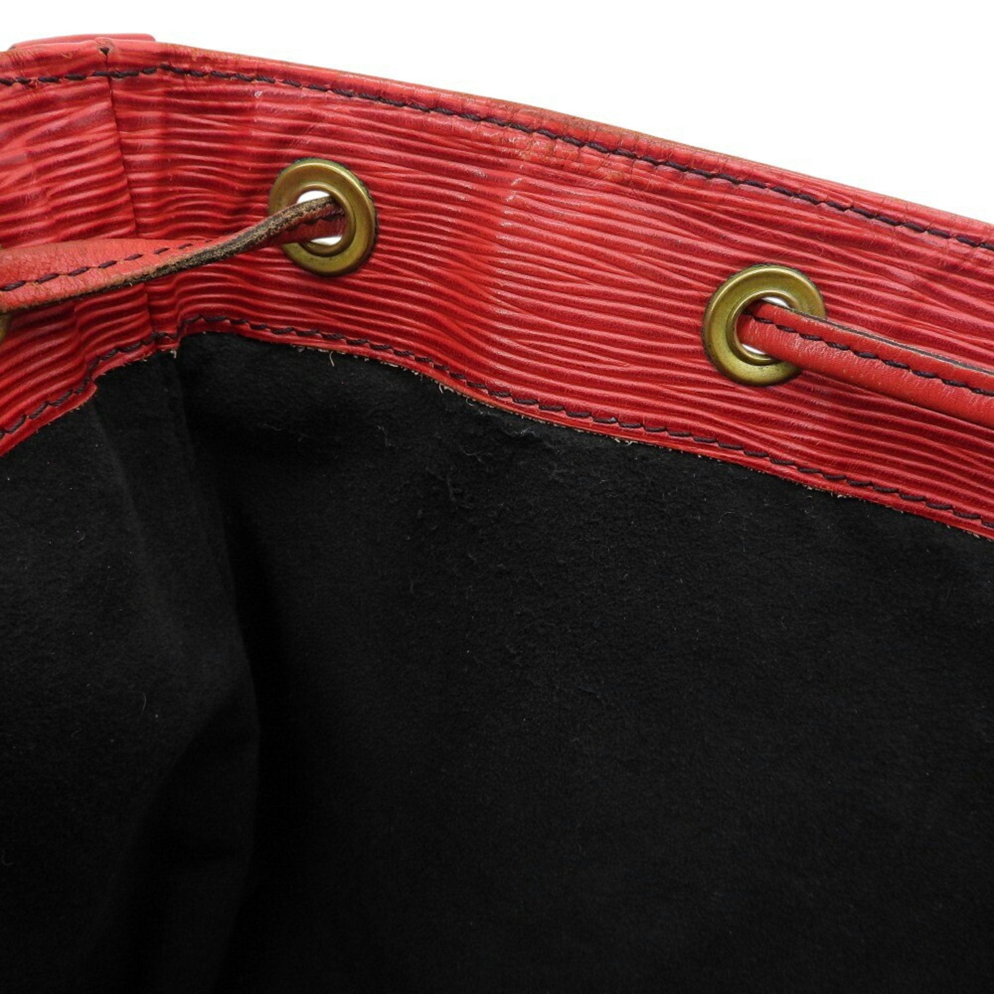 Louis Vuitton Epi Castilian Red Red Color Leather Shoulder Bag