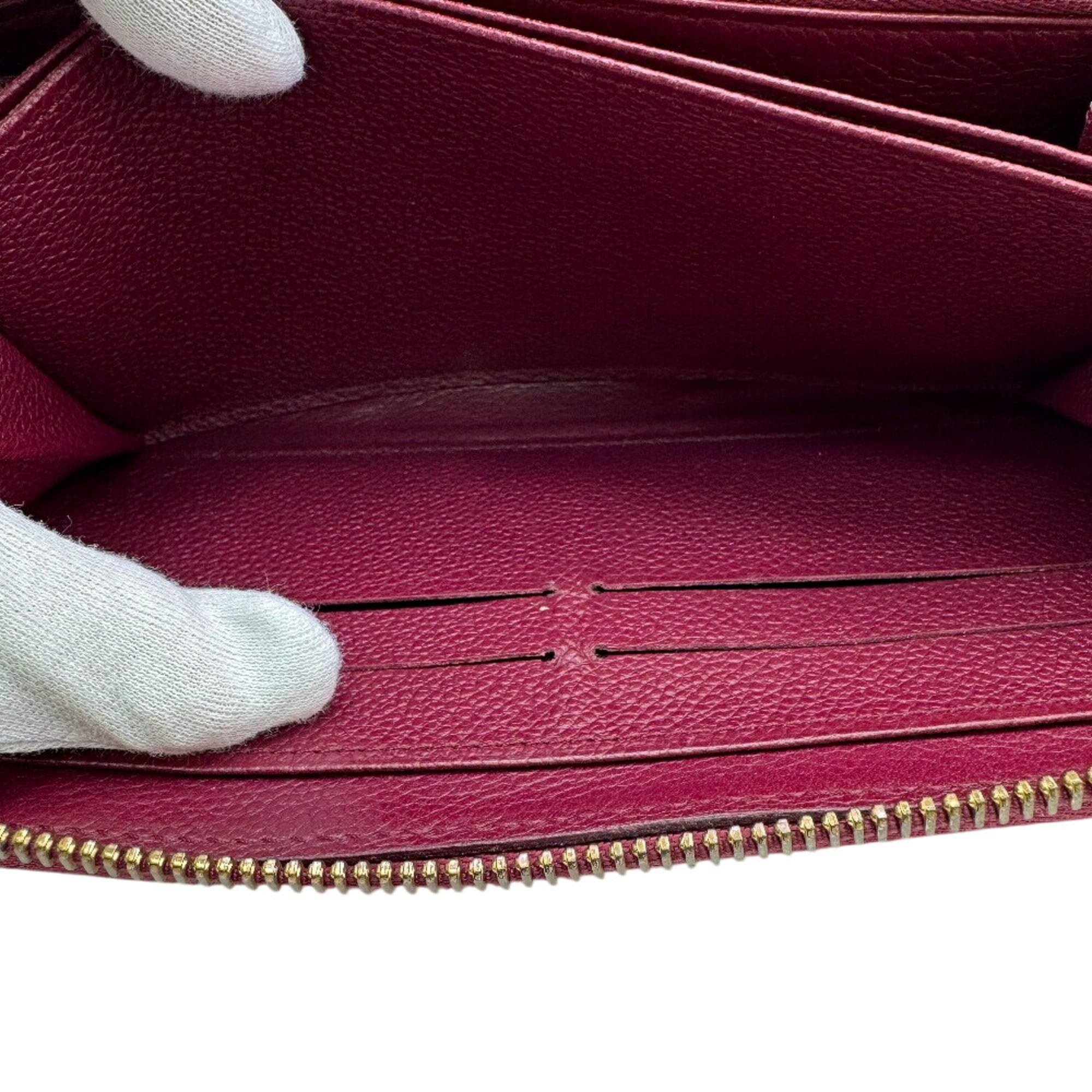 Louis Vuitton Aurore Leather Long Wallet