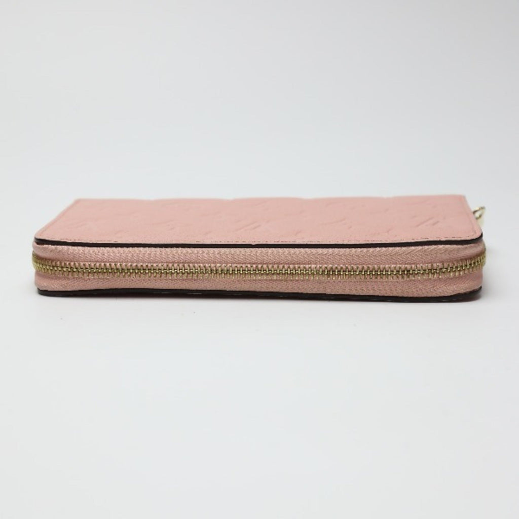 Louis Vuitton Monogram Empreinte Rose Poudre Monogram Empreinte Long Wallet