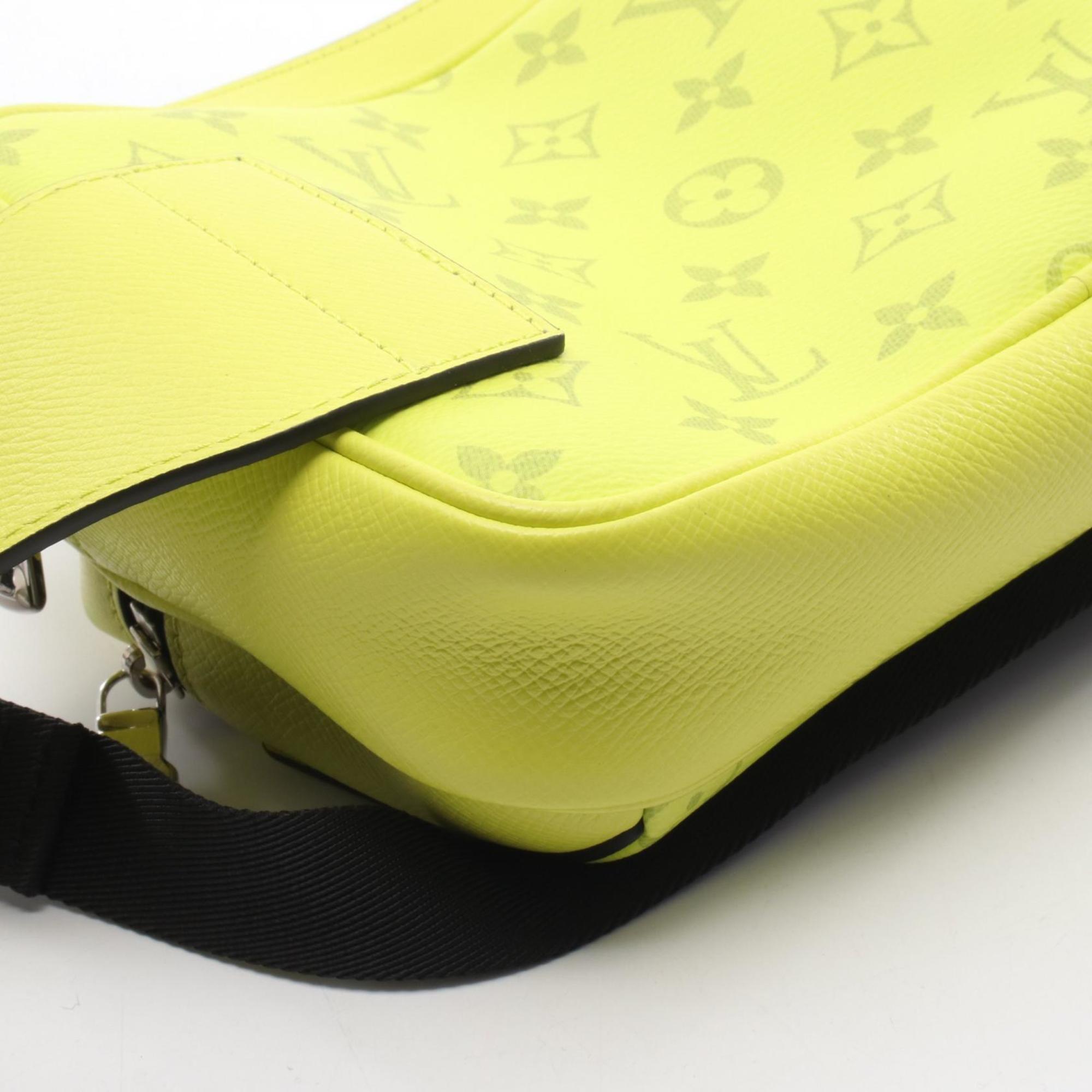 Louis Vuitton Green Coated Canvas Fanny Pack