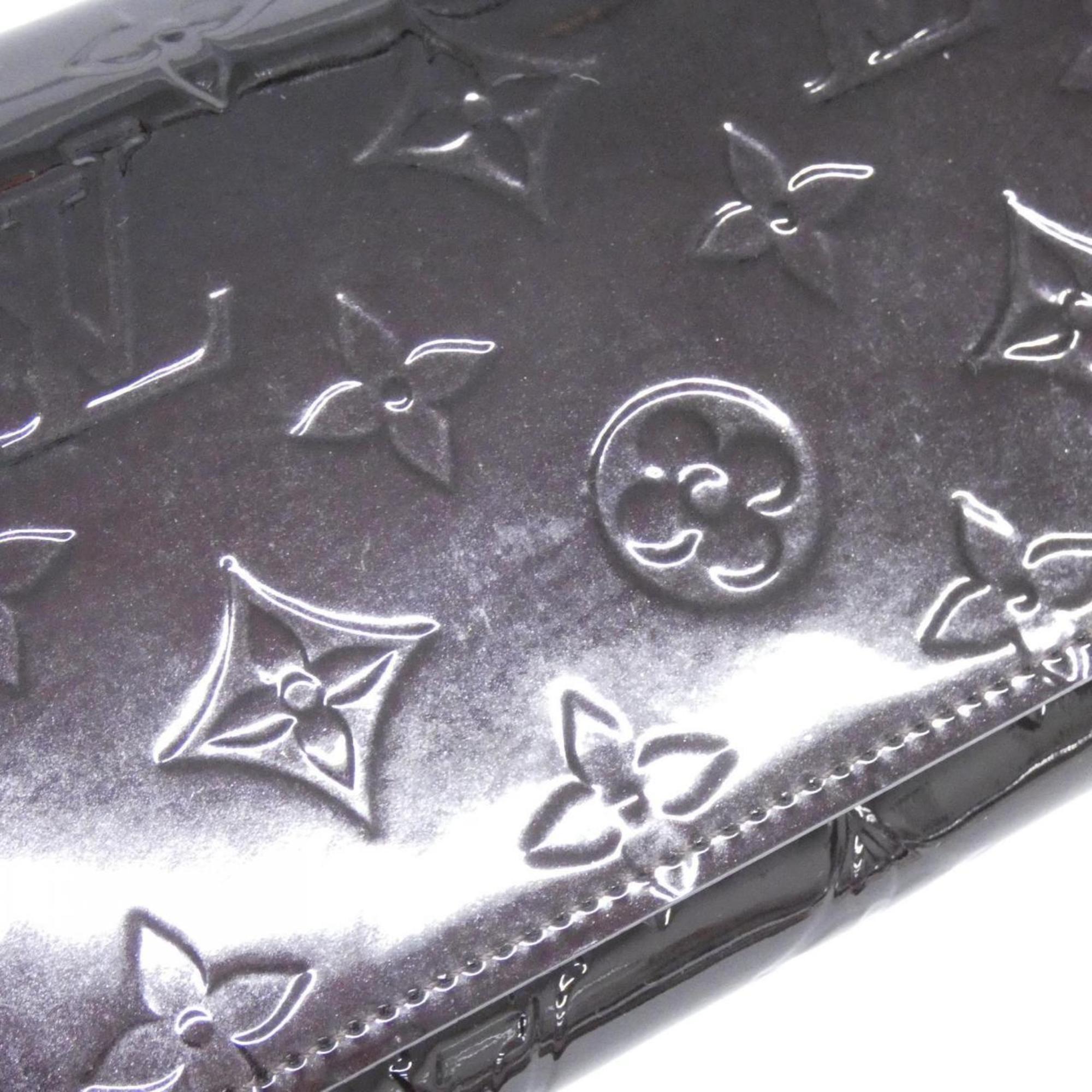 Louis Vuitton Vernis Amarante Leather Chain/Shoulder Wallet