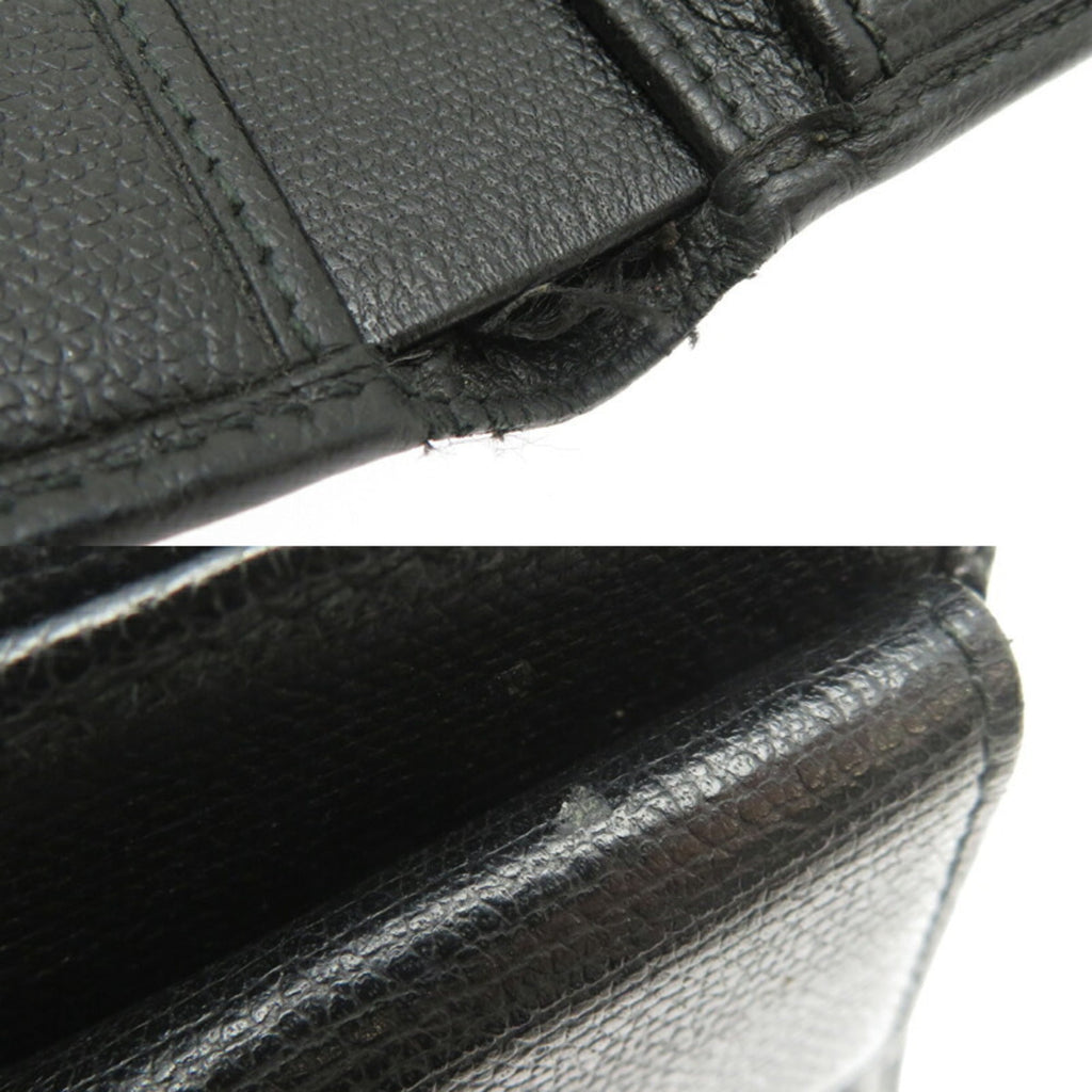Chanel Black Leather Wallet (Bi-Fold)