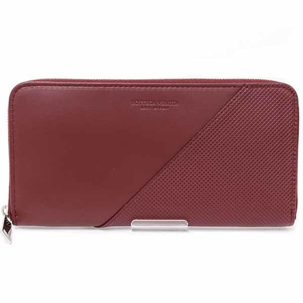 Bottega Veneta Bordeaux Pvc Long Wallet (Bi-Fold)
