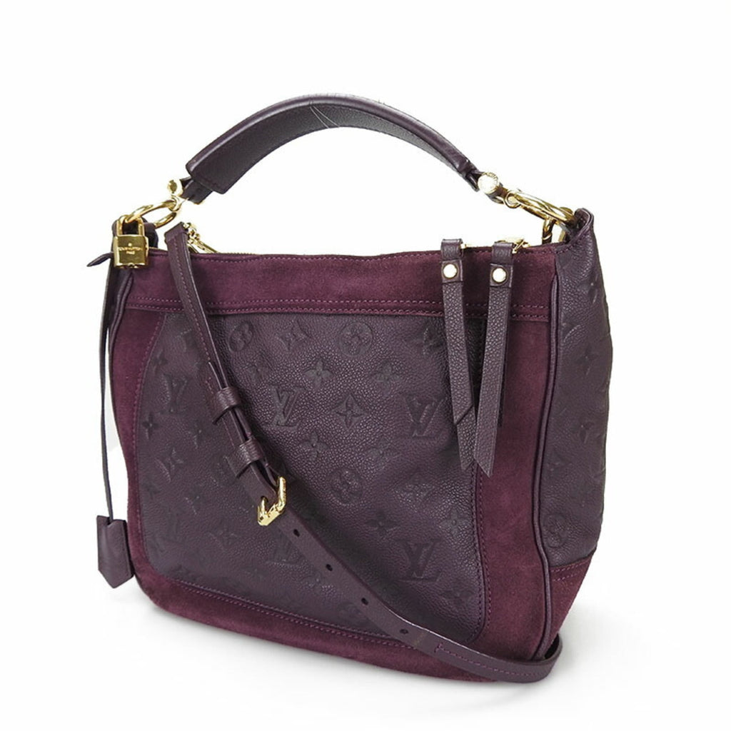 Louis Vuitton Monogram Empreinte Purple Monogram Empreinte Handbag Shoulder Bag