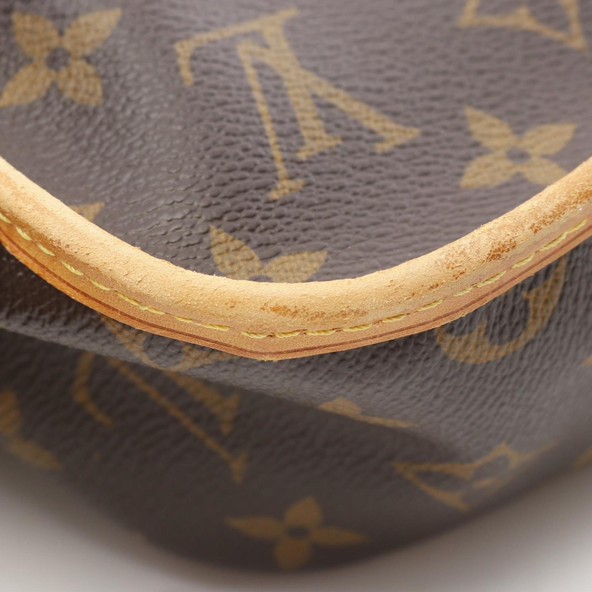 Louis Vuitton Brown Pvc Leather Shoulder Bag