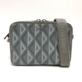 Christian Dior Gray Cloth Shoulder Bag (Pre-Owned)