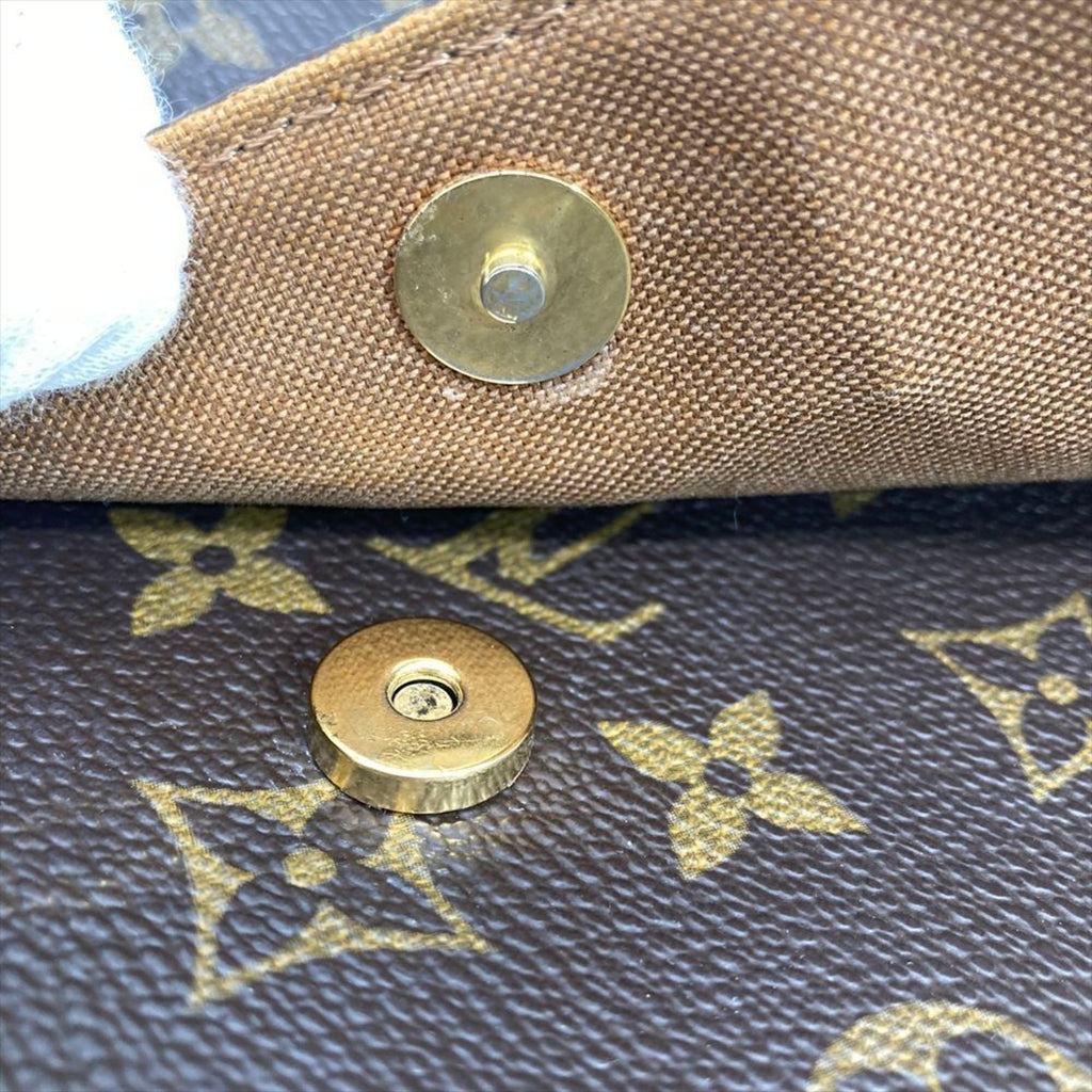 Louis Vuitton Brown Monogram Canvas Shoulder Bag