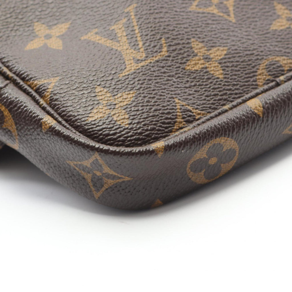 Louis Vuitton Brown Coated Canvas Leather Fanny Pack
