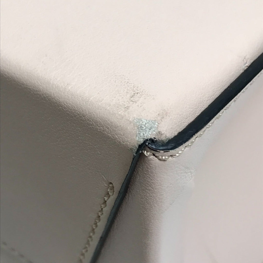 Fendi Pink Leather Tote Bag