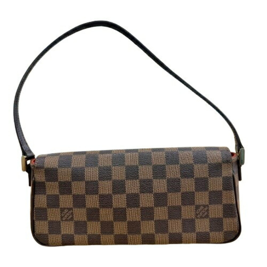 Louis Vuitton Damier Graphite Brown Leather Handbag