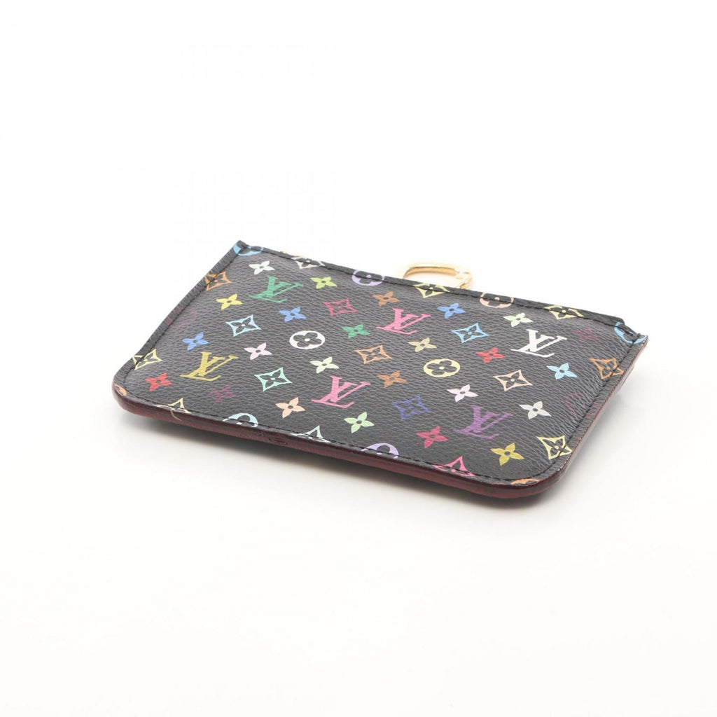 Louis Vuitton Black Grenade Multi-Color Noir Monogram Multicolore Coin Purse/Coin Case