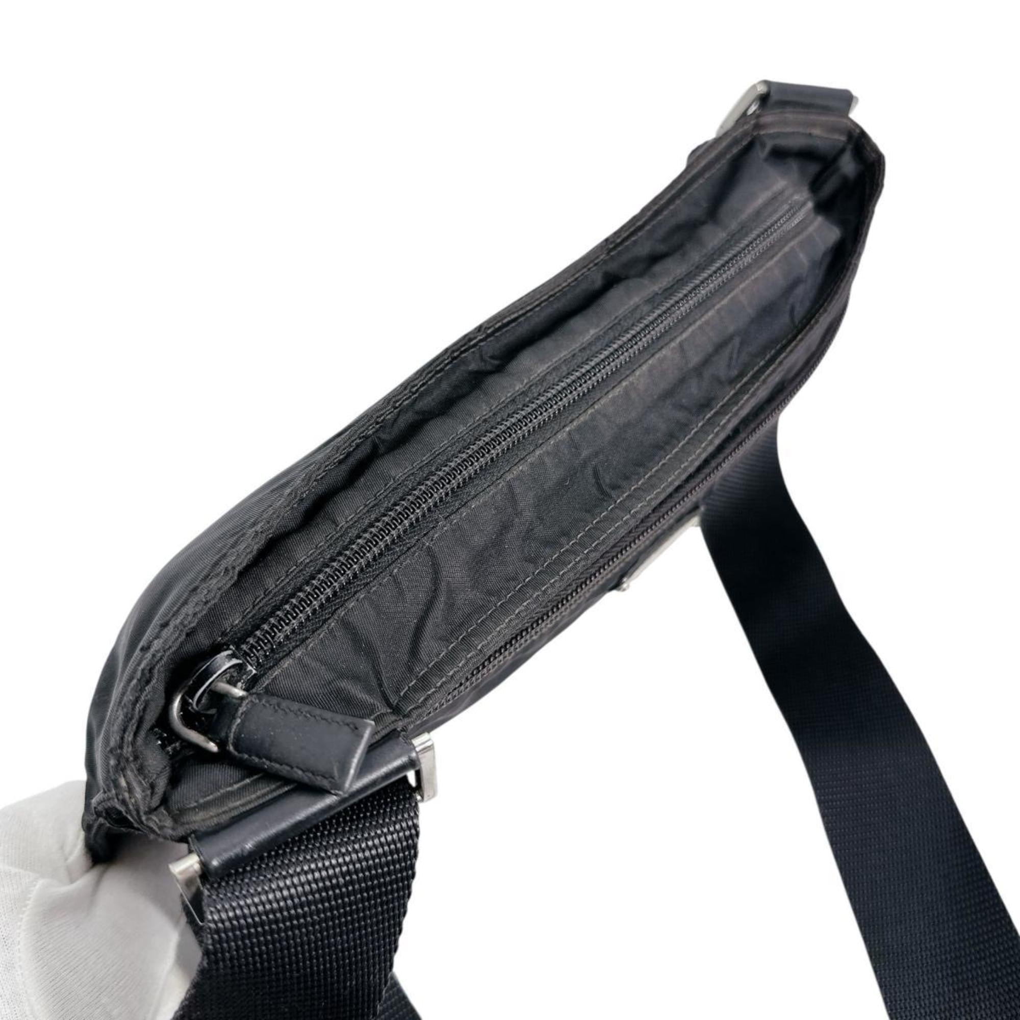 Prada Black Nylon Shoulder Bag Sling Bag