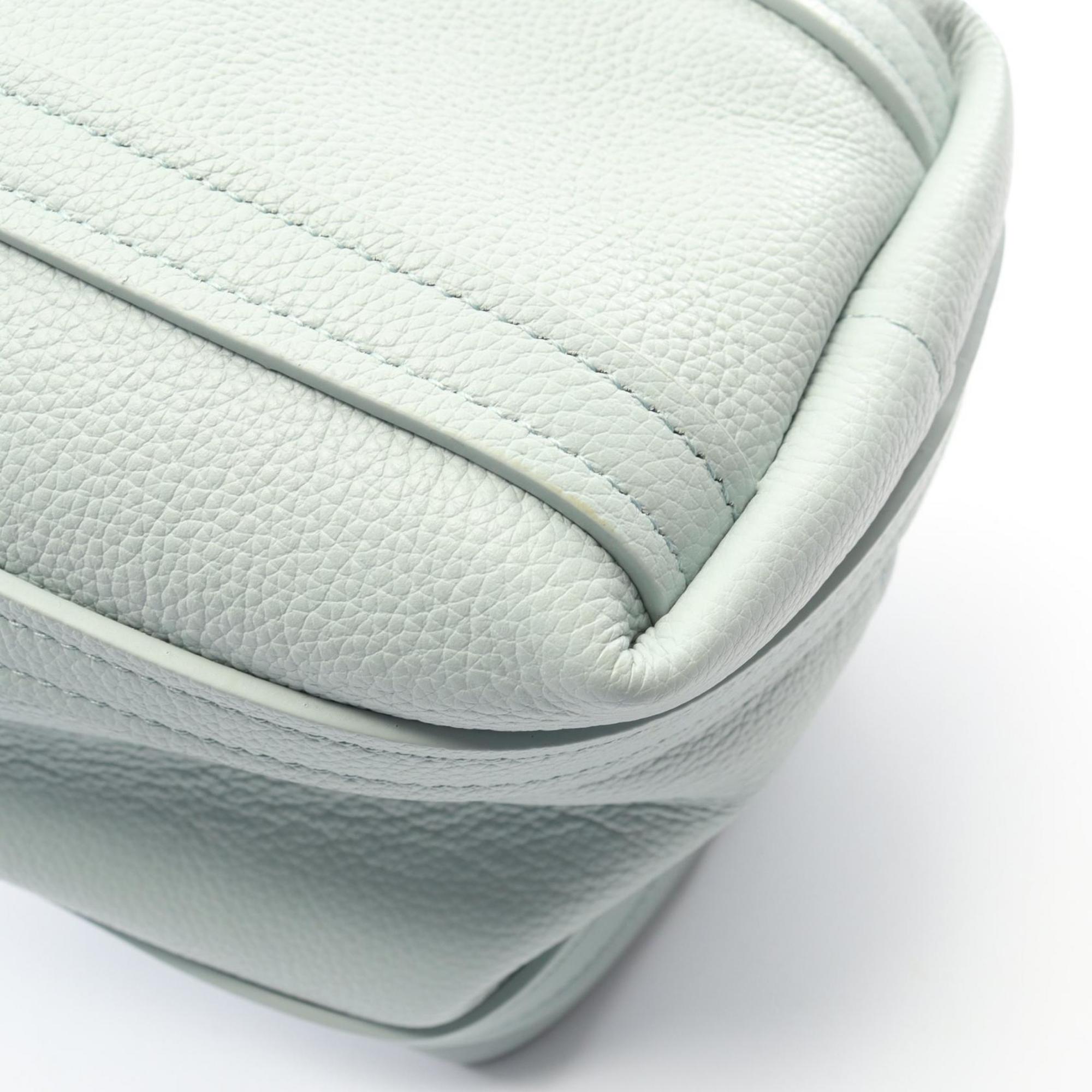 Balenciaga Green Leather Hand