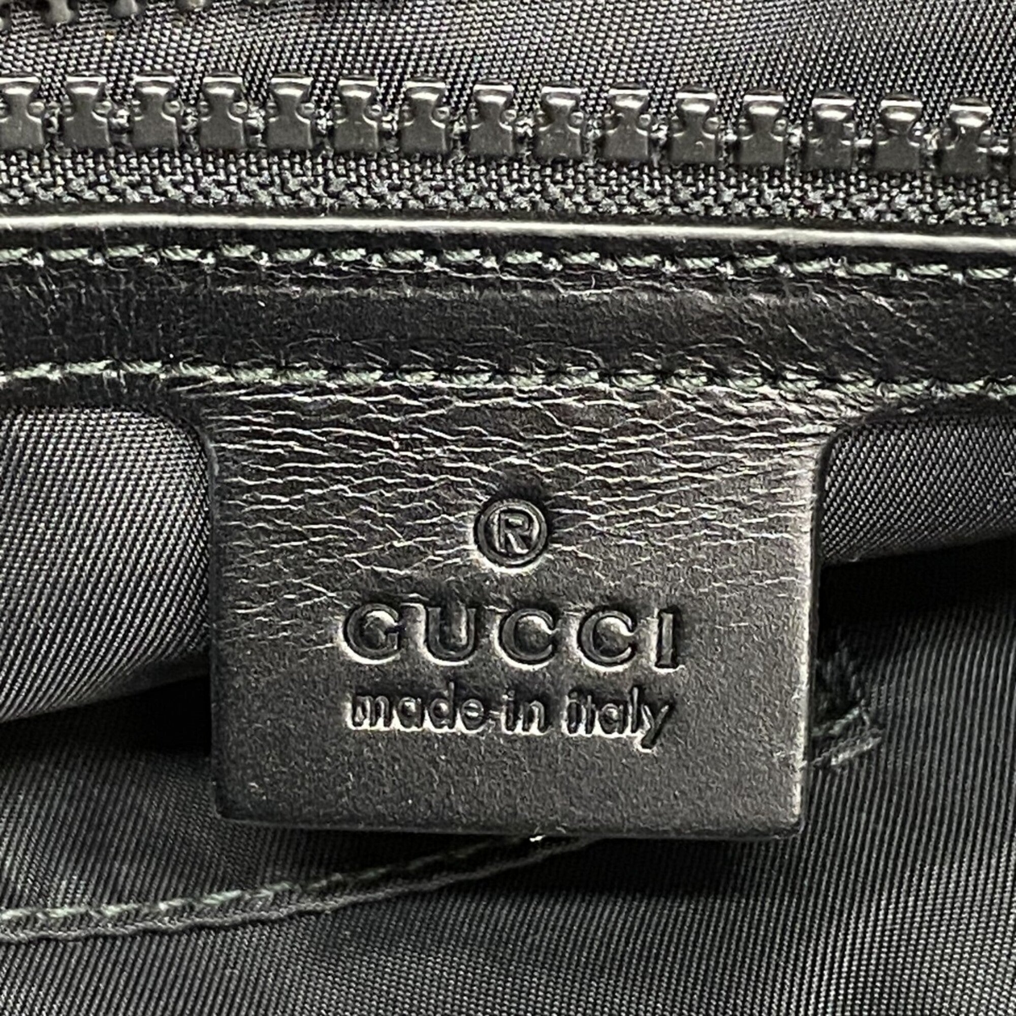 Gucci Red Color Nylon Backpack (Pre-Owned)