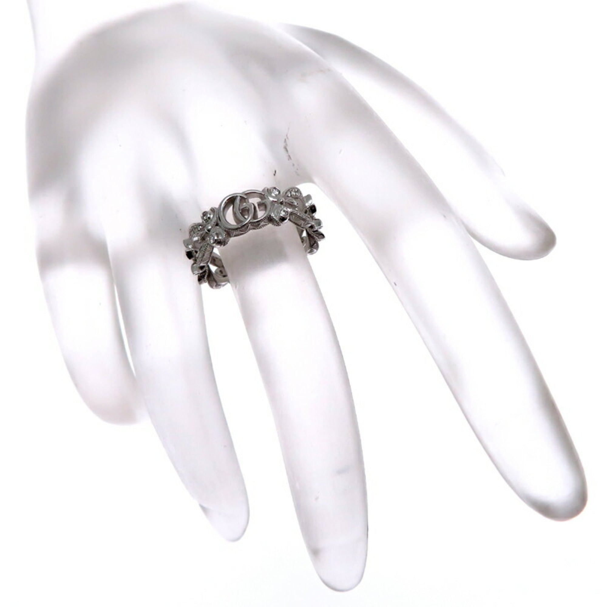 Gucci White Gold (18K) Band Ring (Pre-Owned)
