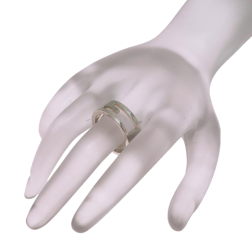 Gucci Silver 925 Band Ring (Pre-Owned)
