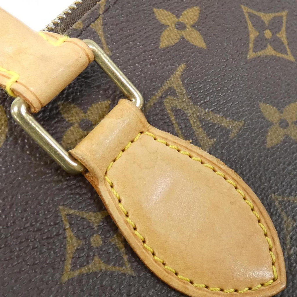 Louis Vuitton Brown Coated Canvas Handbag