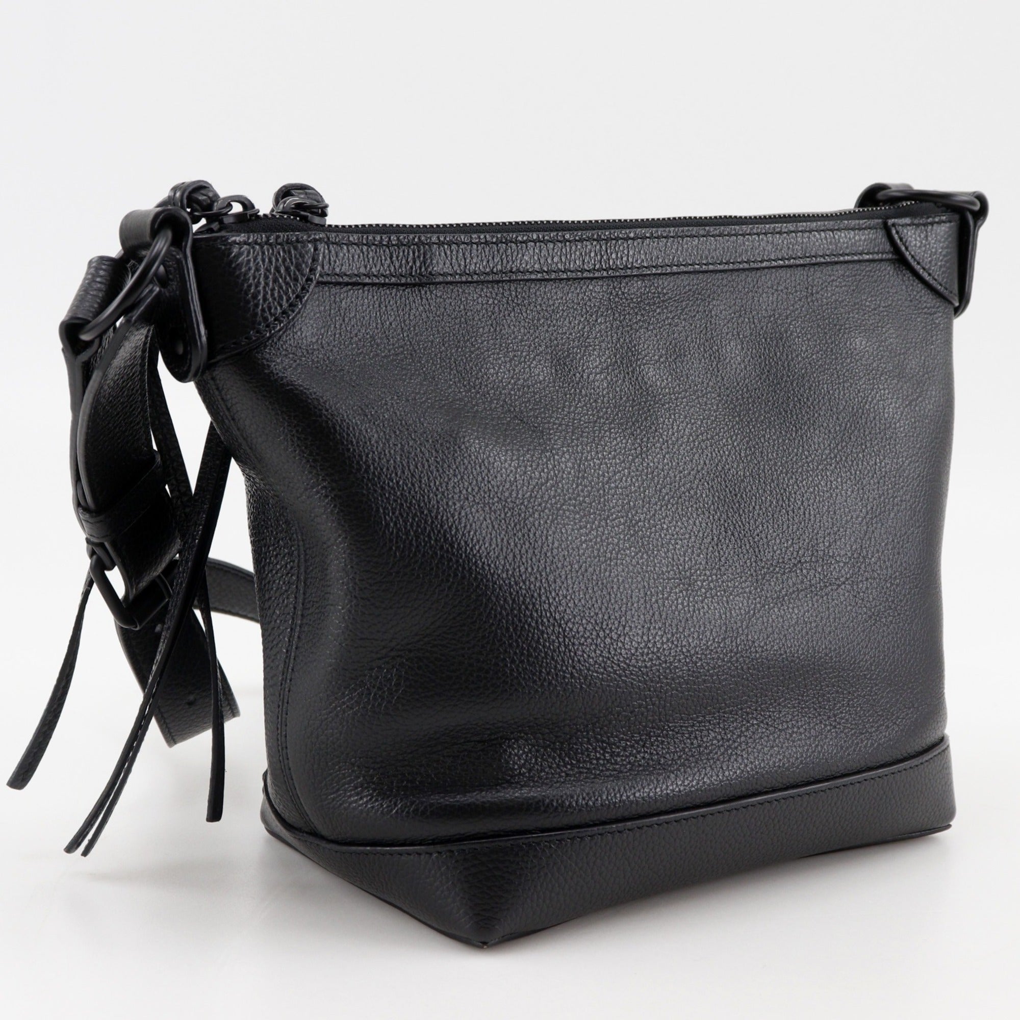 Balenciaga Black Leather Shoulder