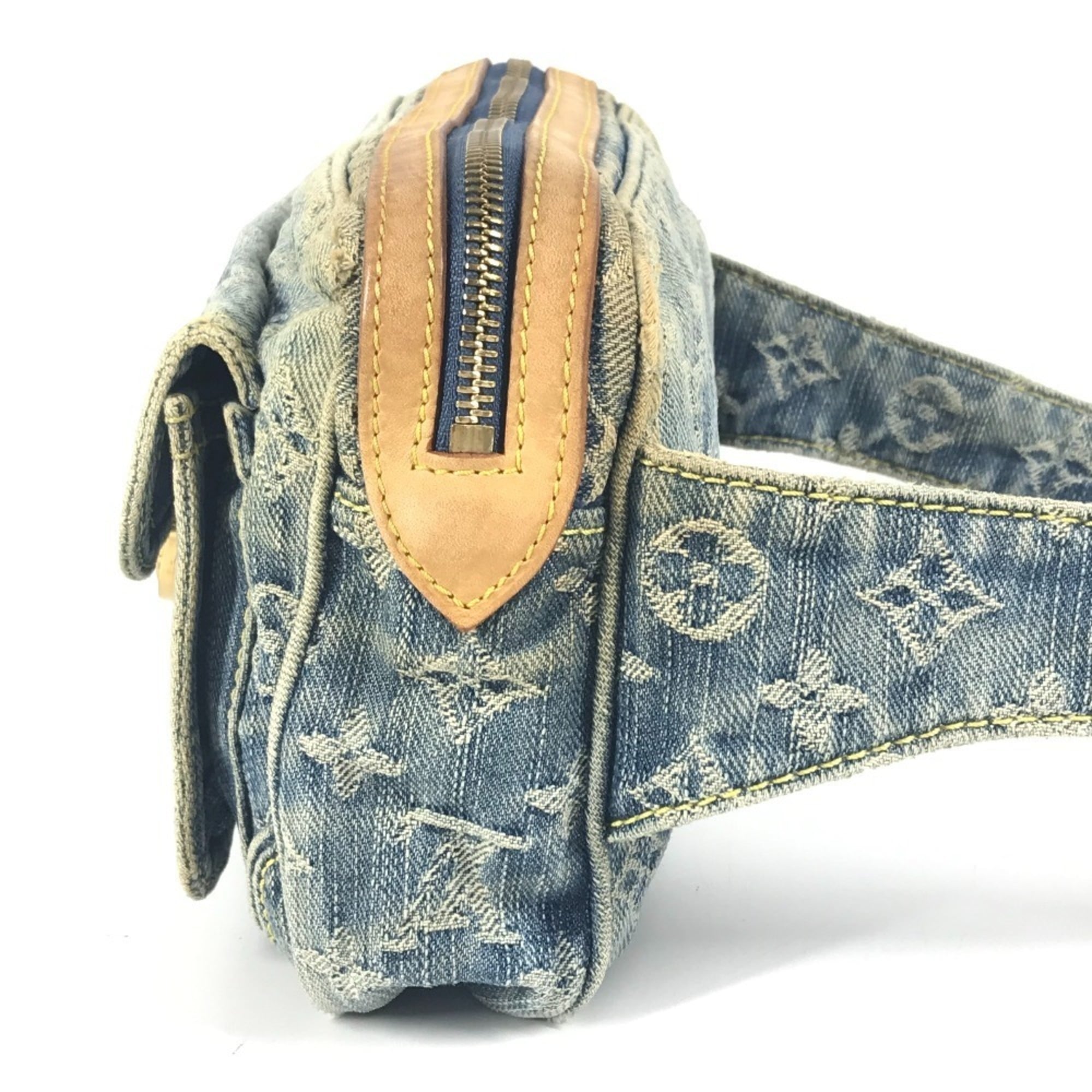 Louis Vuitton Monogram Denim Blue Monogram Monogram Denim Sling Bag