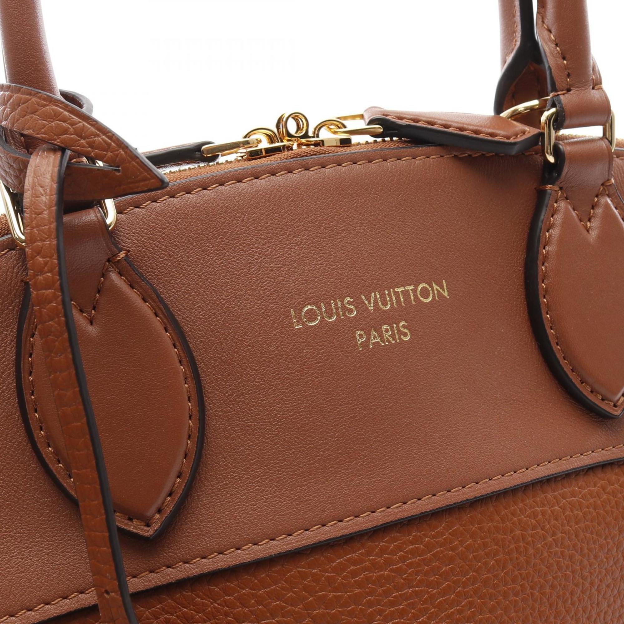 Louis Vuitton Brown Leather Handbag