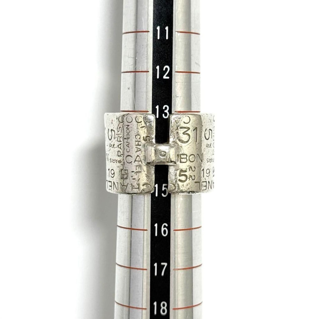 Chanel Silver 925 Band Ring